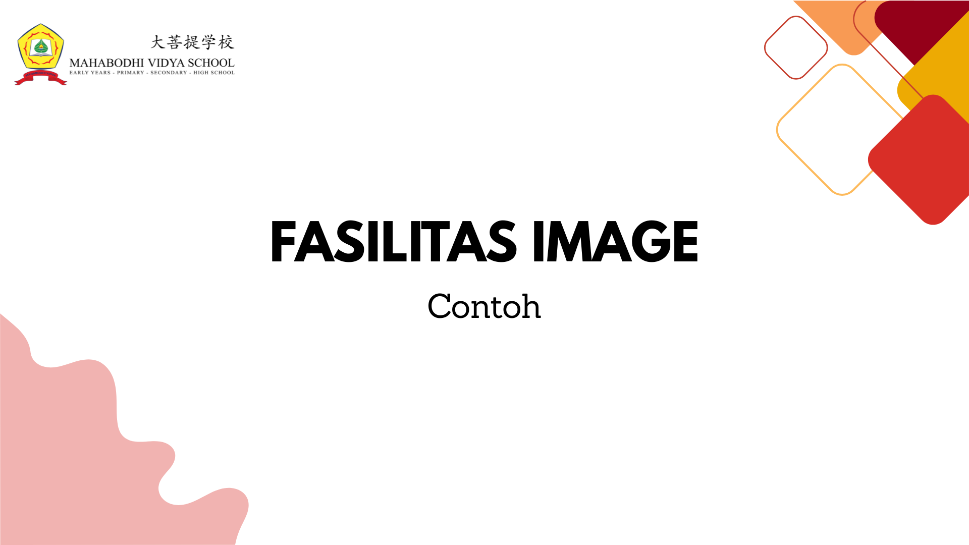 Contoh Fasilitas Sekolah